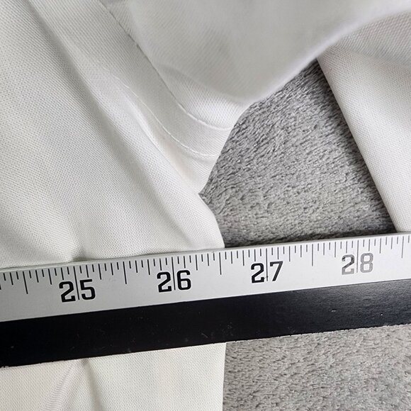 Mens White Geoffrey Beene Shirt Button Down Long Sleeve Size XL - Picture 5 of 7